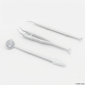 Kit de Instrumentos Dentales Desechables con Mango Ergonómico Azul, Certificado CE, Herramientas Manuales para Examen Dental - Product Image 4
