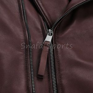 Veste en cuir véritable pour homme 2026 – Meilleur style, veste en cuir personnalisée pour homme, coupe ajustée, confortable, vestes en cuir surdimensionnées - Product Image 4
