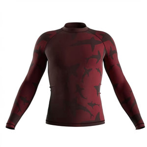 Camiseta de Manga Larga Personalizada para Hombre, Protección UV, Secado Rápido, Resistente al Cloro, Costuras Planas Anti-Fricción, Ropa Deportiva para Paddle Surf - Product Image 4