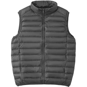 New Men Puffer Vest Stylish Sleeveless Jacket Warm Winter Coat Casual Streetwear <b>Padded</b> Men Puffer Vests - Product Image 4