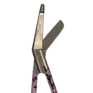 Bandage et pinces à artères, instruments médicaux, instruments chirurgicaux, lot de 3 ciseaux médicaux et de premiers secours en acier, couleur violette - Product Image 6