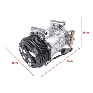 Compresseur de climatisation avec embrayage pour Chevy Blazer Tahoe 1996-2002 Silverado 2500 GMC Jimmy C2500 C3500 K2500 Isuzu FSR FTR 6511339 58950 - Product Image 4
