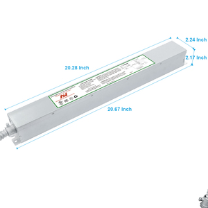 Inversor de Corriente Alterna/Corriente Continua de Onda Sinusoidal Pura Sin Parpadeo, 25 W, 82% de Eficiencia, 50/60 Hz - Product Image 3