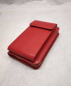 กระเป๋าหนังสะพายไหล่ใส่โทรศัพท์ กระเป๋าสตางค์ RFID กระเป๋าถือผู้หญิง สายสะพายถอดได้ กระเป๋าเดินทางขนาดเล็ก กระเป๋าสะพายข้าง โรงงานผลิตโดยตรง - Product Image 5