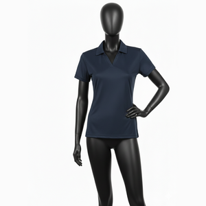 Nuevas camisetas polo de alta calidad para mujer, 100% algodón, ecológicas, transpirables, para golf, tela de 220g - Product Image 1