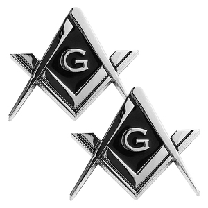 Logo personnalisé en métal doré de la Franc-Maçonnerie médiévale, Chevaliers de Malte, Franc-Maçonnerie royale internationale, Chevaliers de Malte - Product Image 6