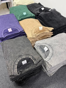 Oem 200 280 290 300 Gsm Men'S Acid Wash T-Shirt Mens Tee <b>Vintage</b> Bootleg Oversized Dtg <b>Tshirt</b> Graphic T Shirts Custom T Shirt - Product Image 3