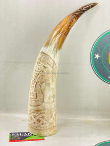 Cuerno de vaca de búfalo pulido de nuevo diseño, artesanías naturales talladas a mano para decoración del hogar y restaurante Bar de Falak World Export - Product Image 3