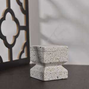 Quemador de incienso de mármol puro, soporte para Bakhoor, incensario de resina, ideal para aromaterapia, yoga, spa, hogar, decoración cristiana para iglesias. - Product Image 3