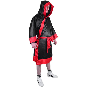 <b>Boxing</b> Robe with Solid Color Custom Logo Reasonable Price <b>Dummy</b> Type Men's Kick Box High Quality Top Men's Kick - Product Image 3