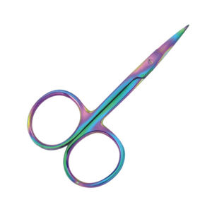 Ciseaux à cuticules professionnels de haute qualité en acier inoxydable à lame droite pour la manucure - Product Image 3