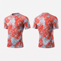 Maillot de bain à séchage rapide UPF 50+ Rash Guard à manches courtes, protection solaire