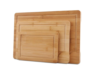 Planche à découper en bambou de qualité supérieure, planche à découper en bois naturel pour la cuisine, la viande, les légumes, le pain, vente en gros - Product Image 2
