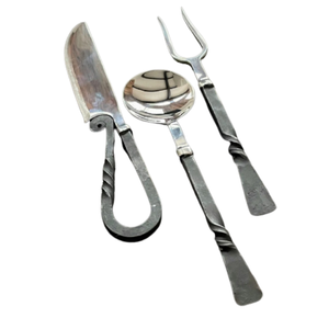 Juego de Cubiertos de Lujo de 6 Piezas, Estilo Vintage, Cobre Retro, Cucharas de Café con Cabeza de Cristal, Tenedores de Postre, Cucharillas, Vajilla Metálica, Regalo - Product Image 6