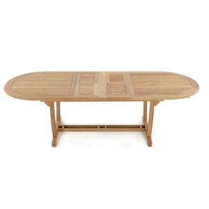 <b>Extendable</b> Oval <b>Wood</b> <b>Dining</b> <b>Table</b> Scandinavian Modern Design Stable Solid <b>Wood</b> Furniture for Home <b>Dining</b> Room 6 Seater - Product Image 4