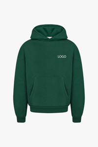 Unisex 100% Organic Cotton Eco-Friendly Garment Dyed 2-Piece Oversized Fleece <b>Hoodie</b> Jogger Set Quick Dry Breathable Streetwear - Product Image 6