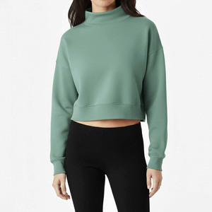 Sudadera Unisex con Cuello en V, Hombros Caídos, Logotipo Personalizado en la Parte Delantera, Ecológica, de Secado Rápido, Transpirable, Informal - Product Image 3