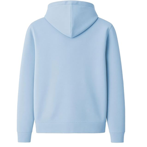 Sudadera con capucha informal para hombre, con cremallera completa, hecha de tela suave de mezcla de algodón, manga larga, con bolsillos frontales para uso diario. - Product Image 2