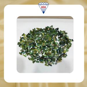 Meilleure tourmaline verte naturelle brute non taillée, spécimen en bâton, non poli, forme libre, Afghanistan, qualité AAA, vente en gros, qualité gemme - Product Image 2