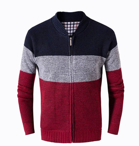 Suéteres de punto tipo lana transpirables y casuales para hombre, de manga larga, con cuello en V, bordados y personalizados para el invierno, al por mayor. - Product Image 6