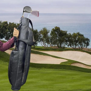 Leather <b>golf</b> bag customize color customize logo customize size high quality product sport bag zipper closure - Product Image 1
