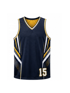 Best Selling Moisture Wicking Reversible Basketball Personalized Double Sided Sports Wear Jersey for Youth and Adult - Product Image 1