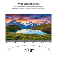 P1.538 Serbest Duran Dijital Tabela Ekran Paneli Ultra İnce LED Poster Ekranı Alışveriş Merkezi Perakende Mağazası Reklamı HDR10