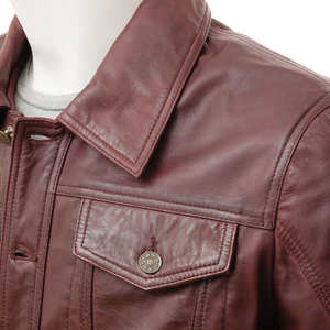 เสื้อแจ็คเก็ตหนังฤดูหนาวสำหรับผู้ชายจากผู้ผลิตมืออาชีพ สไตล์ใหม่ แฟชั่นแนวสตรีท กันน้ำ ระบายอากาศได้ดี - Product Image 5