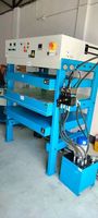 DIVINE MACHINERY SOLUTION - Prensa Industrial para Láminas de Plástico Reciclado en Caliente/Frío, Cilindro Hidráulico Automático, 1.5m X 1.5m, 80