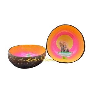 High Quality Lunarhandicraft Vietnam <b>Lacquerware</b> Coconut Bowl Vietnam Handmade Unique Mix Color Style Reasonably Priced - Product Image 4