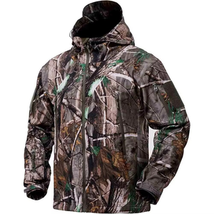 Veste de chasse imperméable et coupe-vent à manches longues personnalisée, doublure en polyester, imprimé unisexe, veste d'hiver pour l'extérieur, haute sécurité - Product Image 1