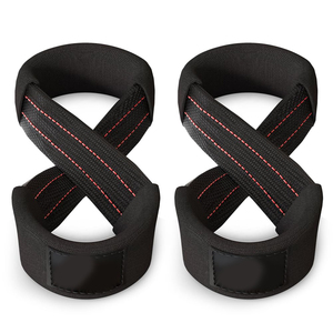 Correas de Muñeca Ajustables de Neopreno Antideslizantes para Fitness, Ligeras, Unisex, con Agarre en Forma de 8 para Levantamiento de Pesas, 2.5cm de Diámetro - Product Image 3