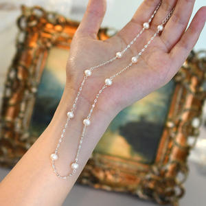 Collar de Perlas de Agua Dulce Wenchi Starry Sky, Diseño Versátil, Moderno, Sencillo y Atmosférico, Estilo Personalizado, Tendencia INS - Product Image 2