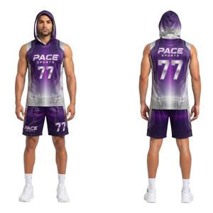 ชุดทีมฟุตบอล 7v7 คุณภาพดีที่สุด ราคาขายส่ง เสื้อฮู้ดดี้ฟุตบอลระบายอากาศได้ดี ชุดฟุตบอลแบบซับลิเมชั่น ดีไซน์ OEM - Product Image 6