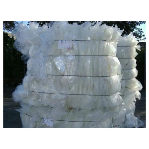 Déchets de film LLDPE, déchets de film plastique souple, matériau propre et sec pour la production de granulés de plastique, approvisionnement en vrac - Product Image 4