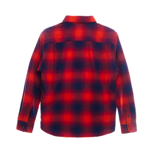 Chemise à carreaux à manches longues 100% coton, chemise en flanelle à capuche de qualité supérieure pour un usage décontracté, vêtements streetwear classiques - Product Image 2