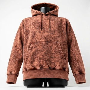 Sudaderas con Capucha de Secado Rápido y Lavado Ácido Más Vendidas para Hombre, Sudadera Holgada de Gran Tamaño 100% Algodón, Estilo Urbano - Product Image 4