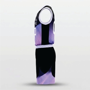 Tenues de basket-ball à séchage rapide avec tissu doux, maillot et short confortables pour les équipes sportives - Product Image 3