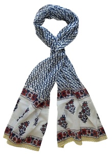 Women Summer Lightweight Polyester Chiffon Leaf Floral Shawl with Digital Flowers Printing Daily Wear stylish <b>scarves</b> scarfs - Product Image 6