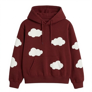 Custom Embroidered Logo High Quality Oversized Pullover Hoodie for Women Long Sleeve Plus Size Printed Fashion for Winter - Product Image 6