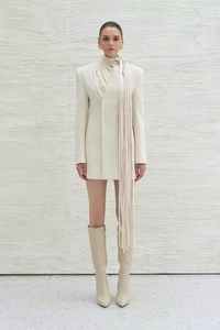 Trajes y Blazers Elegantes para Mujer ODM, BLAZER DEBS CON BORRACHES, 73% Poliéster - 17% Rayón - 10% Elastano, Blazer de Oficina para Mujer de Vietnam - Product Image 3