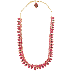 Ruby Kemp Long Haram Fashion Jewelry Set - Product Image 2