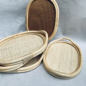 En gros La Main Ovale En Rotin Plateau Cuisine Accessoires - Product Image 5