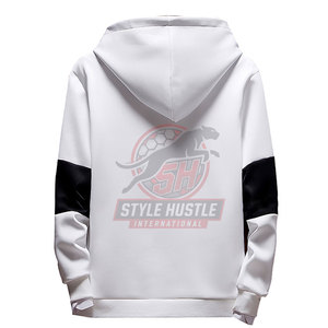 Nuevo diseño, sudaderas casuales para hombre más vendidas, MOQ bajo, sudaderas básicas para hombre a precio de mayoreo, hechas en Pakistán - Product Image 2