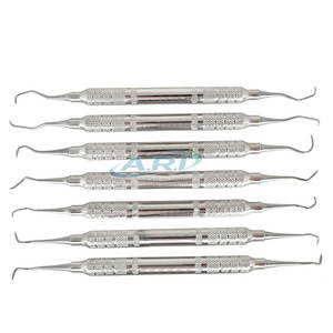 Kit de Instrumentos de Profilaxis, Herramientas de Higiene Dental para Práctica Clínica, Kit de Instrumentos de Profilaxis de Acero Inoxidable - Product Image 4