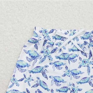 Shorts de Baño a Rayas para Hombre, Cintura Media, con Cordón, Ropa de Playa Informal, Transpirable, de Poliéster Tejido, de Secado Rápido - Product Image 3
