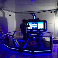 Simulateur de tremblement de terre en réalité virtuelle 8 dimensions pour l'intérieur, machine d'expérience d'évacuation en cas d'incendie, musée scientifique, éducation à la sécurité publique