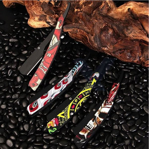 Professional Barber Straight Edge Razors High Quality Stainless Steel Razors Barber Sharp Blade Shaving <b>Knifes</b> for Men's - Product Image 4