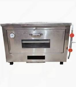 Horno de Pizza a Gas de Acero Inoxidable, Requiere Instalación Profesional, Fácil Limpieza, Equipo de Cocina Comercial - Product Image 1