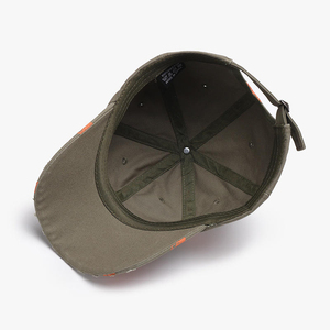 Casquette pour homme, casquette de baseball premium à six panneaux, tissu en coton respirant, ajustement réglable, visière incurvée, décontractée, pour les activités sportives et de plein air - Product Image 3